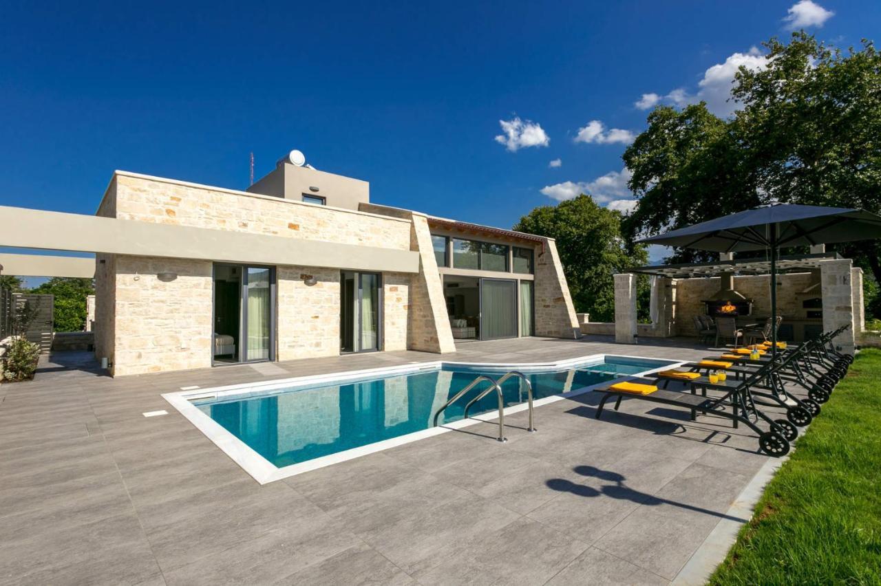 Villa Potami Angela By Villa Plus Stilos Bagian luar foto