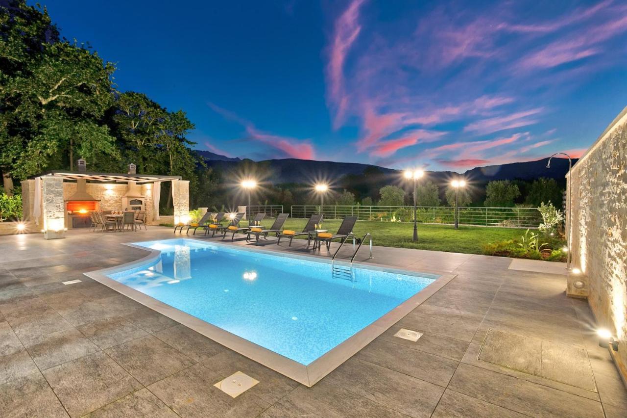Villa Potami Angela By Villa Plus Stilos Bagian luar foto