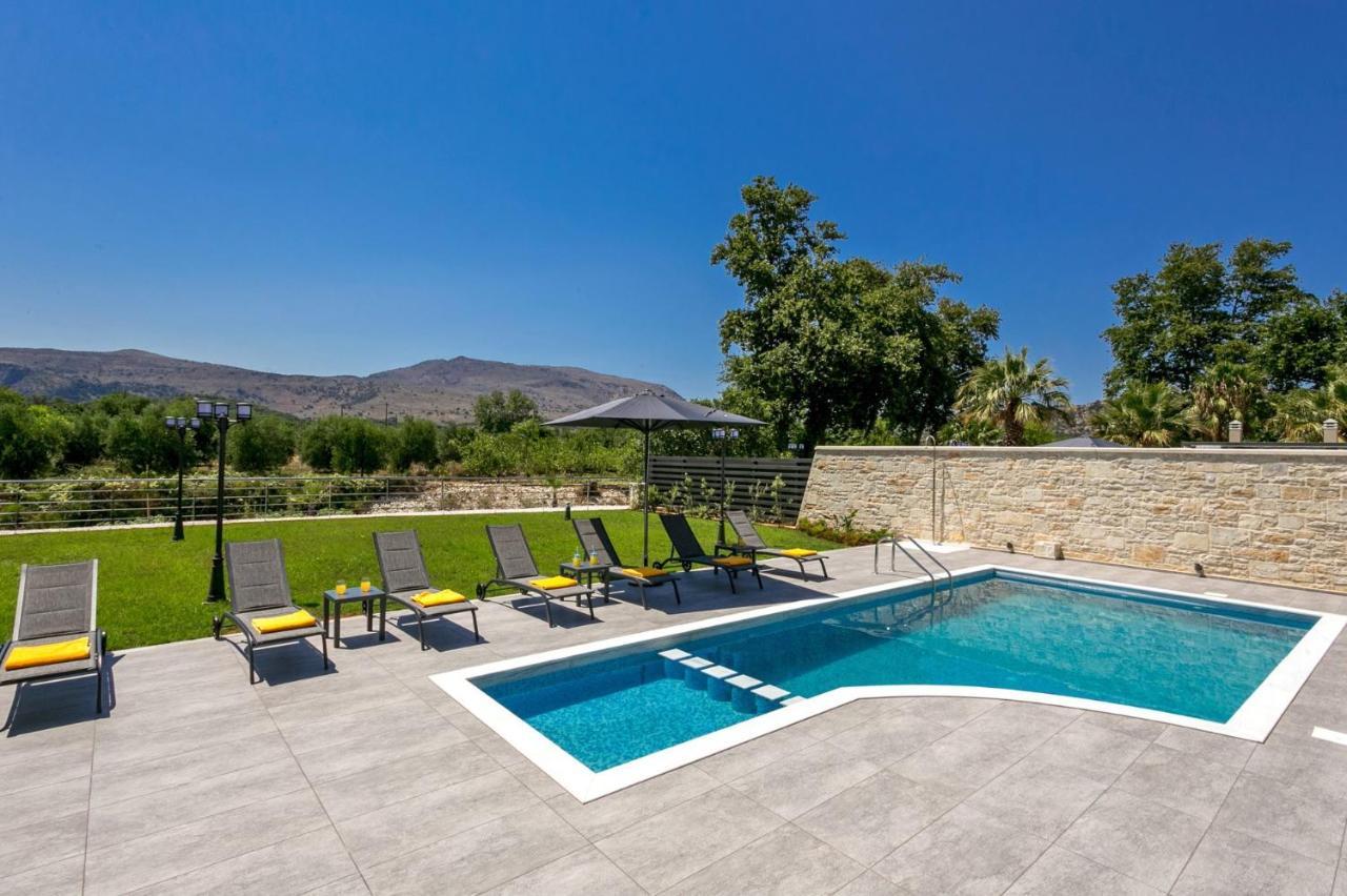 Villa Potami Angela By Villa Plus Stilos Bagian luar foto