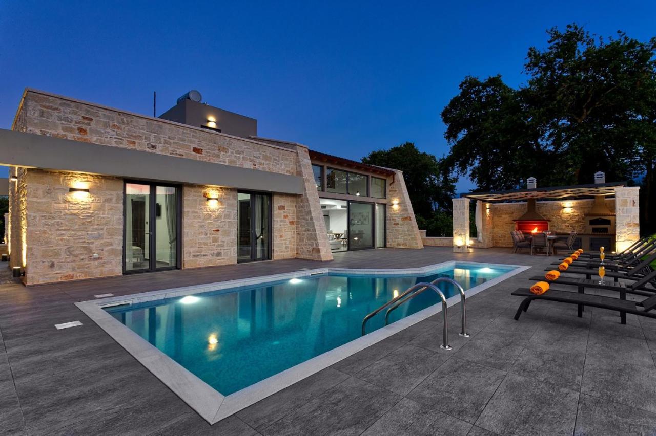 Villa Potami Angela By Villa Plus Stilos Bagian luar foto