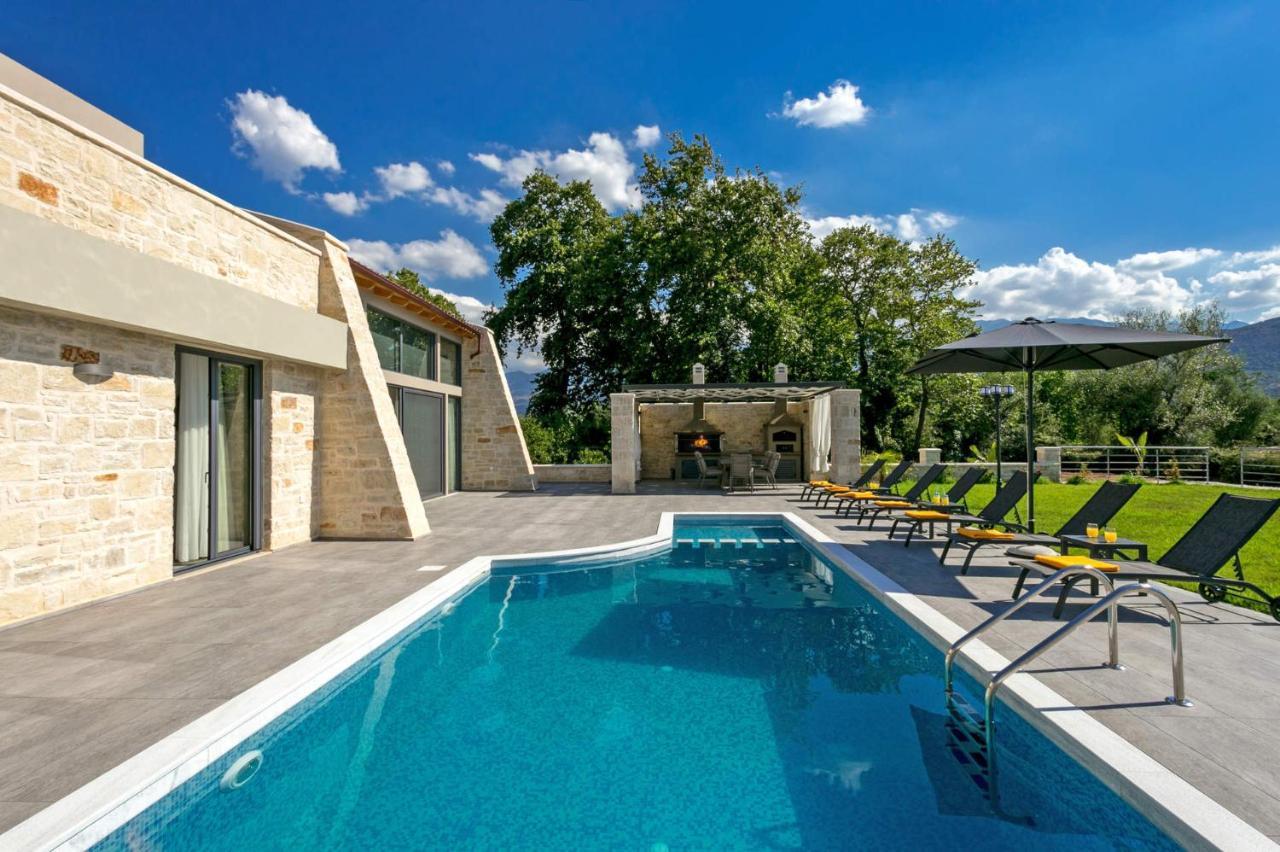 Villa Potami Angela By Villa Plus Stilos Bagian luar foto